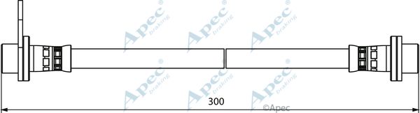 APEC BRAKING Bremžu šļūtene HOS3911